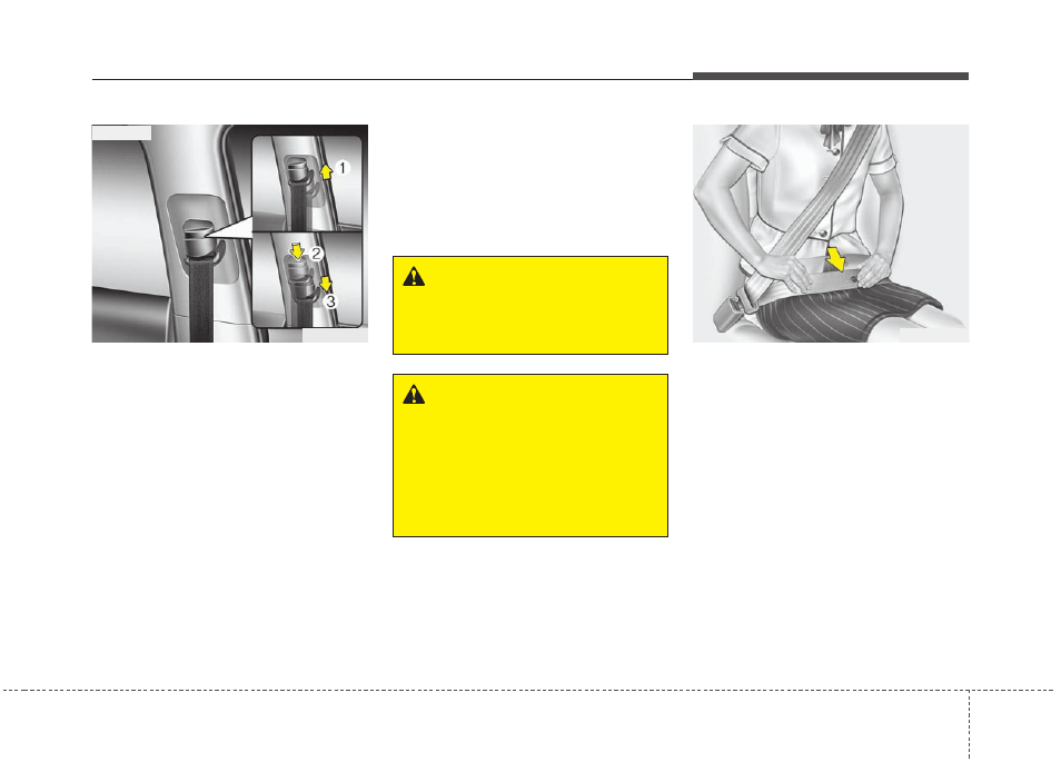 Safety features of your vehicle | KIA Rio_Rio5_Rio 5-Door 2013 User Manual | Page 37 / 385