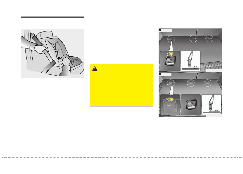 Safety features of your vehicle | KIA Rio_Rio5_Rio 5-Door 2013 User Manual | Page 48 / 385