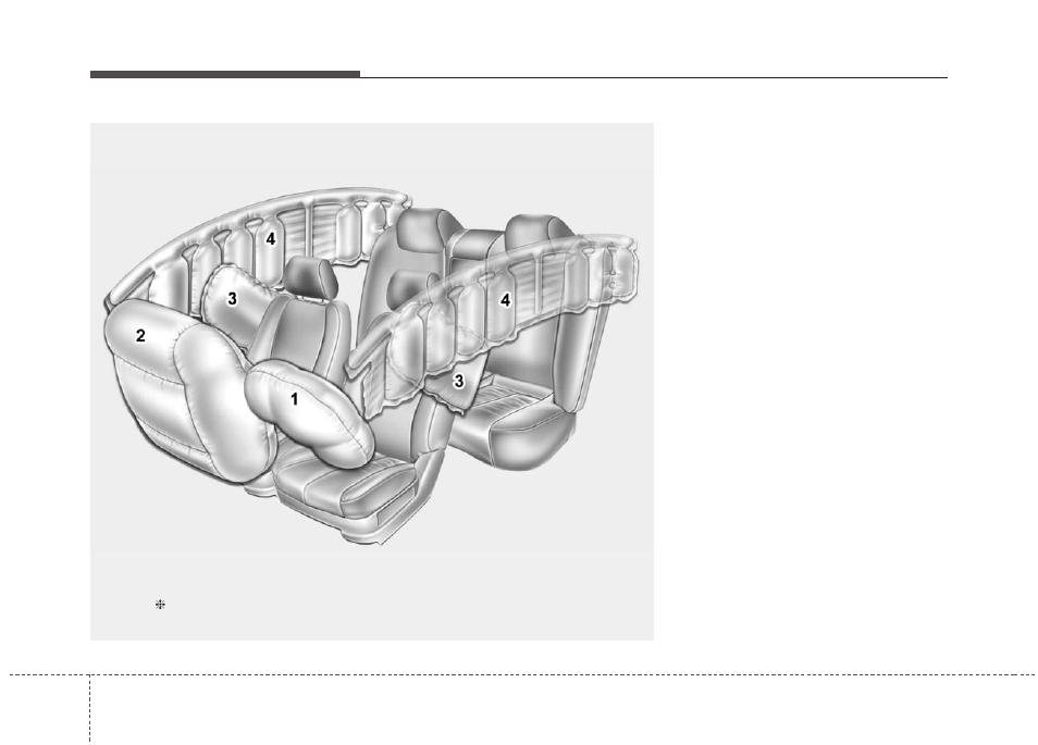 Safety features of your vehicle | KIA Rio_Rio5_Rio 5-Door 2013 User Manual | Page 52 / 385