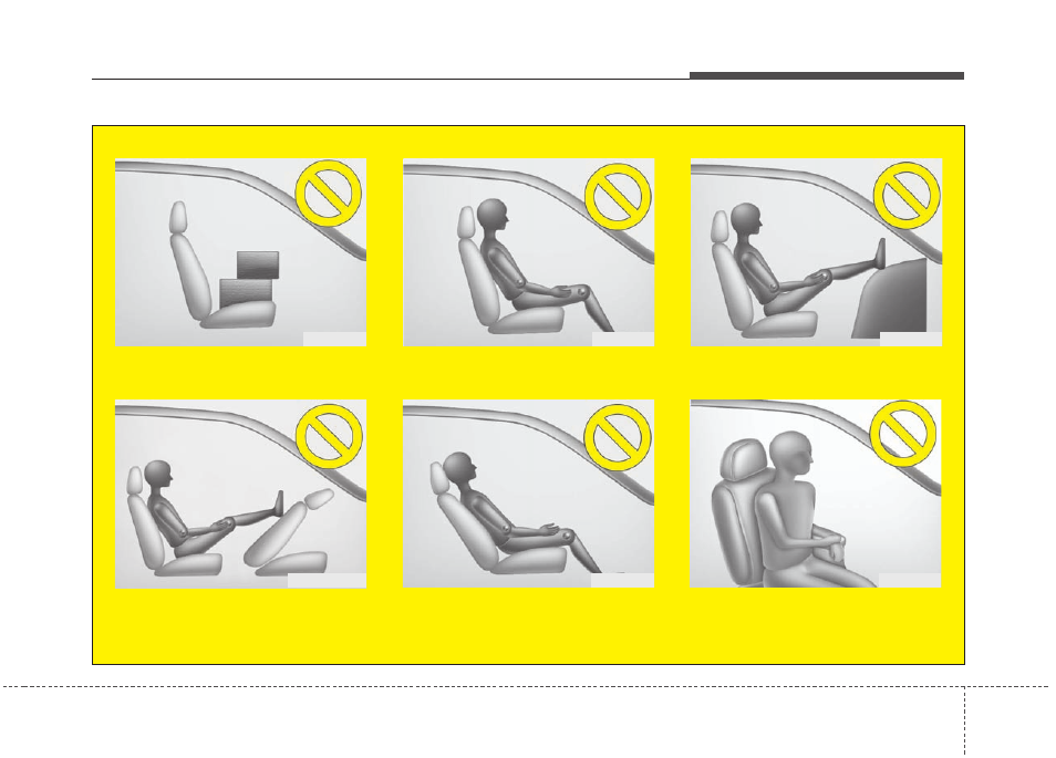 Safety features of your vehicle | KIA Rio_Rio5_Rio 5-Door 2013 User Manual | Page 61 / 385