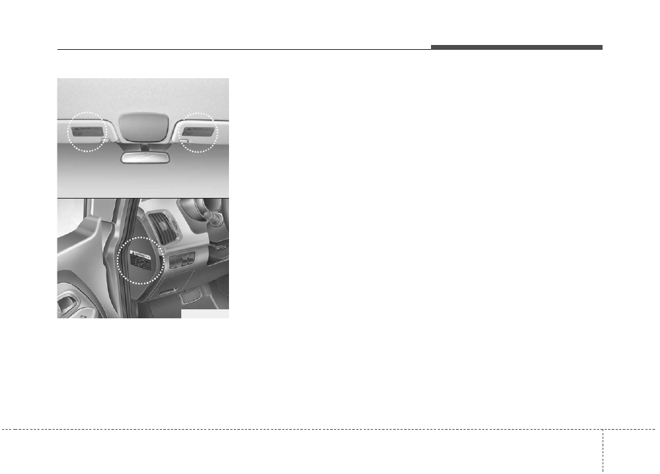 Safety features of your vehicle | KIA Rio_Rio5_Rio 5-Door 2013 User Manual | Page 75 / 385