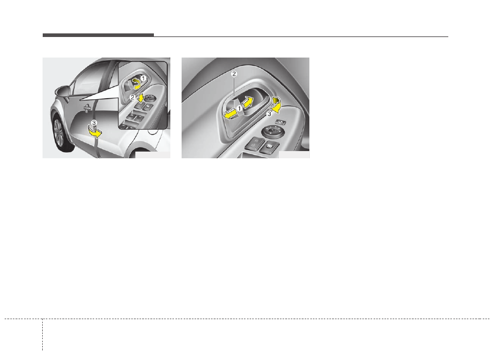 Features of your vehicle | KIA Rio_Rio5_Rio 5-Door 2013 User Manual | Page 91 / 385