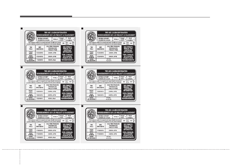 Driving your vehicle, Vehicle load limit | KIA Soul 2012 User Manual | Page 274 / 393