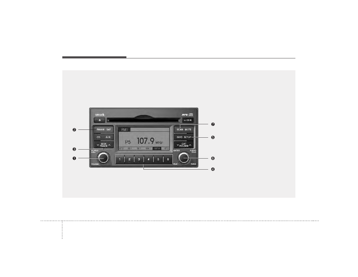 Features of your vehicle | KIA Magentis 2009 User Manual | Page 166 / 326