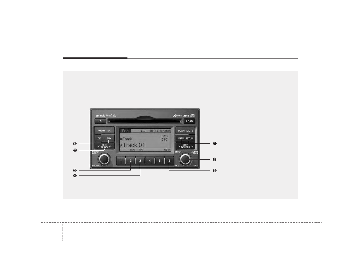 Features of your vehicle | KIA Magentis 2009 User Manual | Page 180 / 326