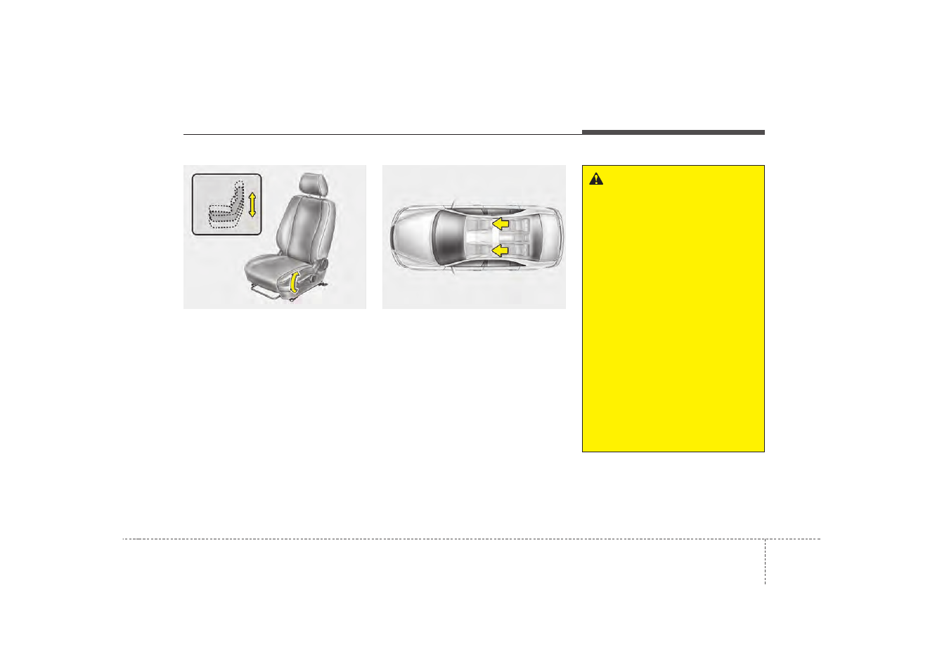 Safety features of your vehicle | KIA Magentis 2009 User Manual | Page 19 / 326