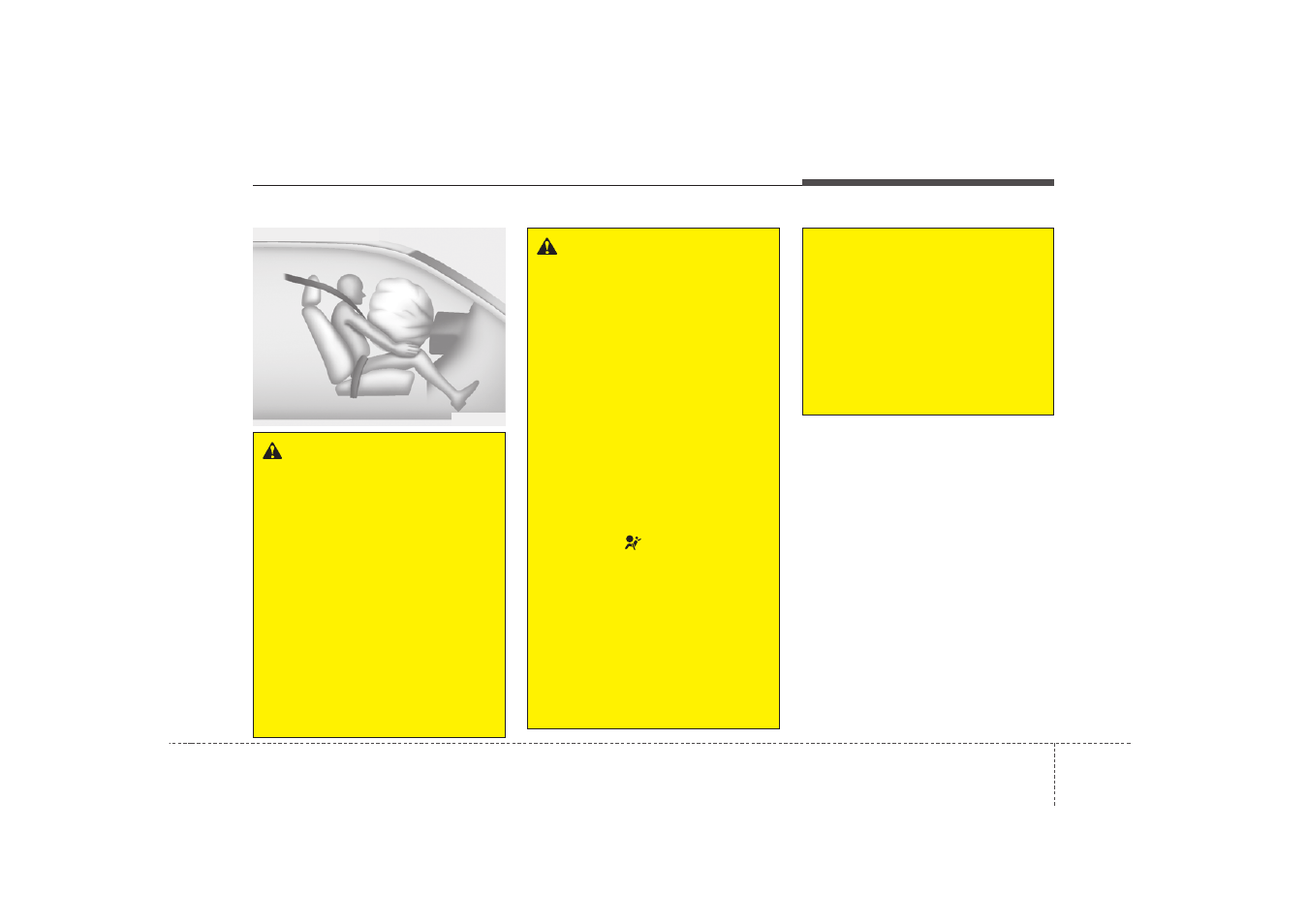 Safety features of your vehicle | KIA Magentis 2009 User Manual | Page 53 / 326