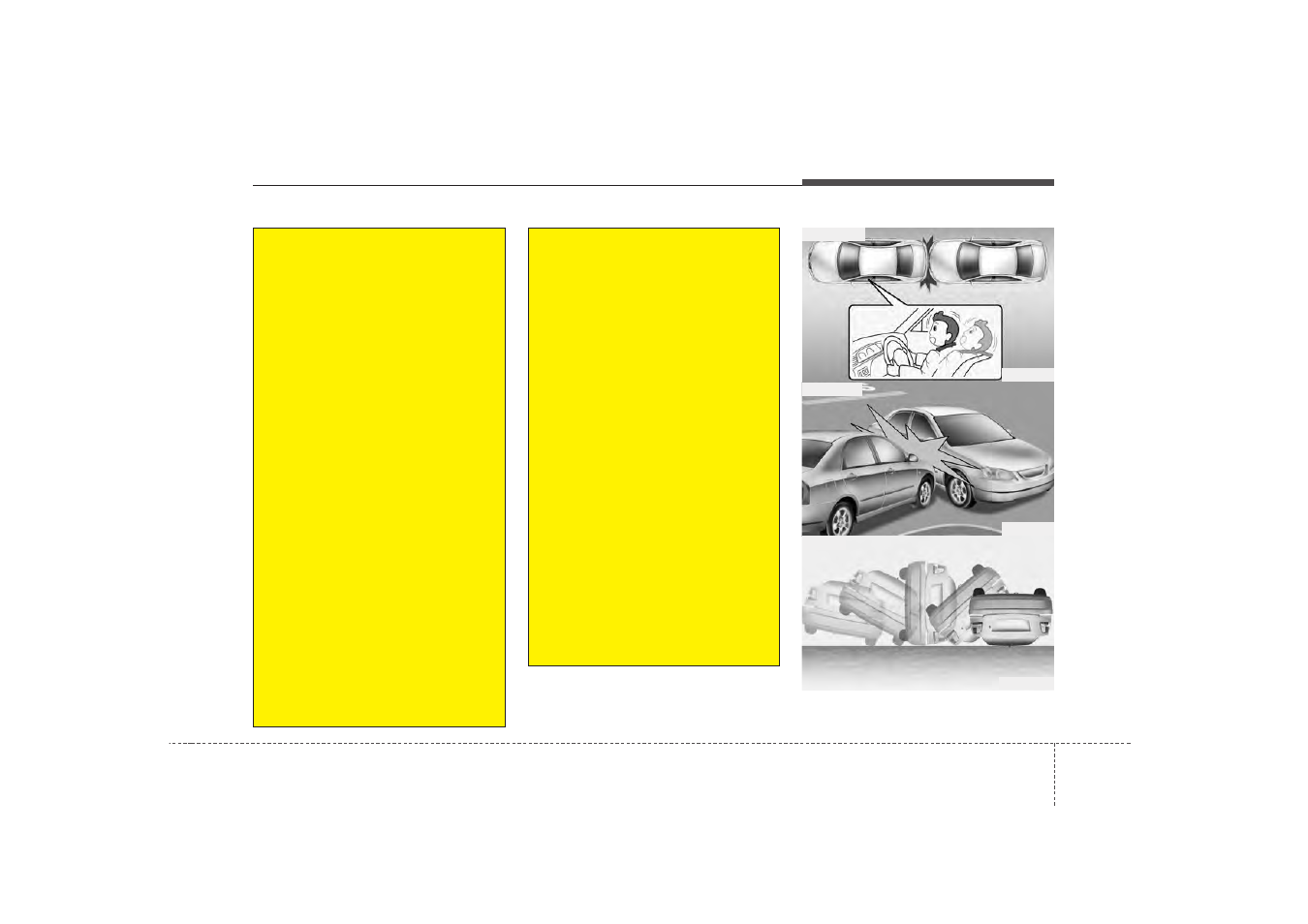 Safety features of your vehicle | KIA Magentis 2009 User Manual | Page 55 / 326