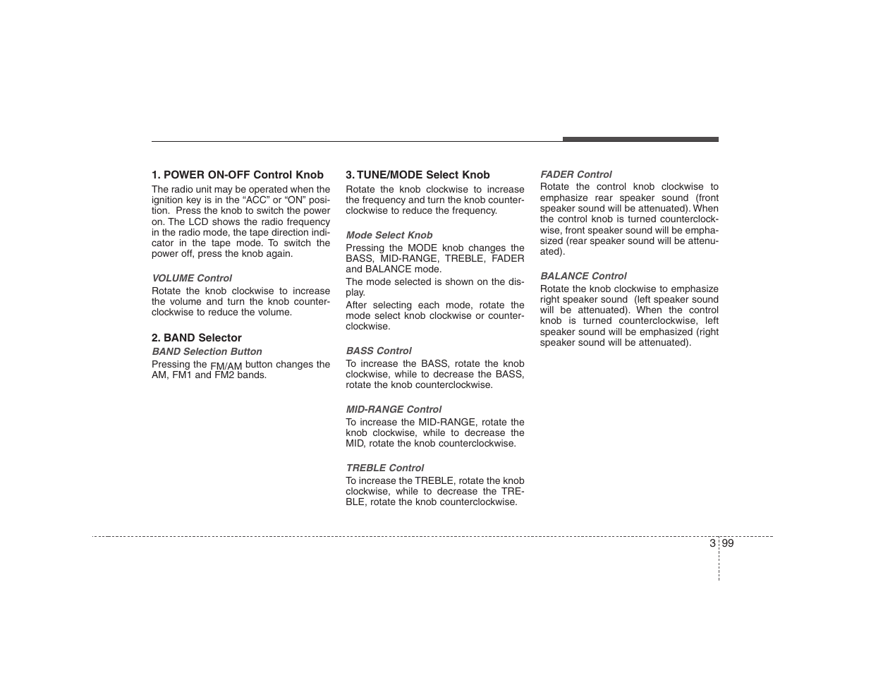 KIA Magentis 2008 User Manual | Page 108 / 289