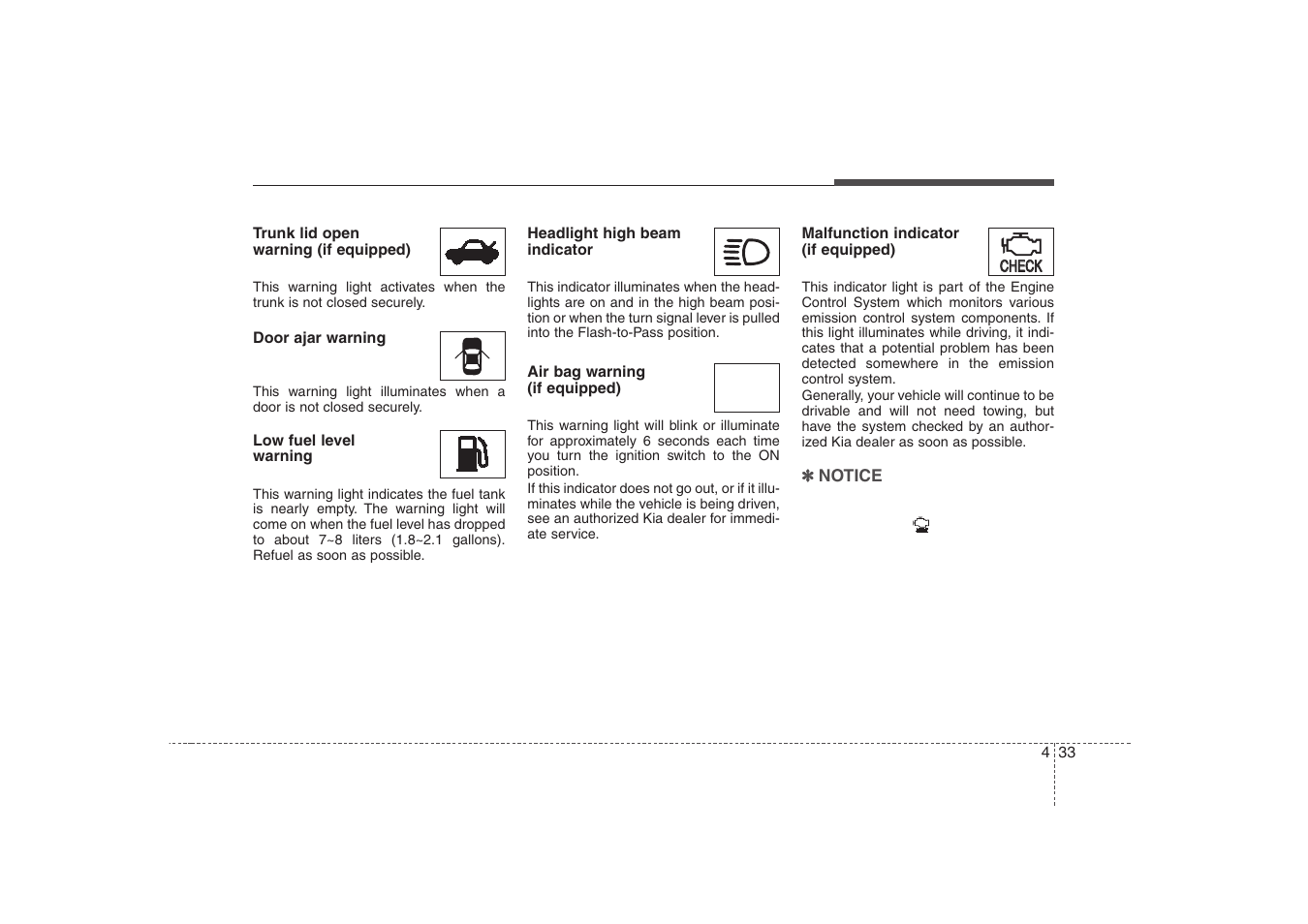KIA Magentis 2008 User Manual | Page 169 / 289