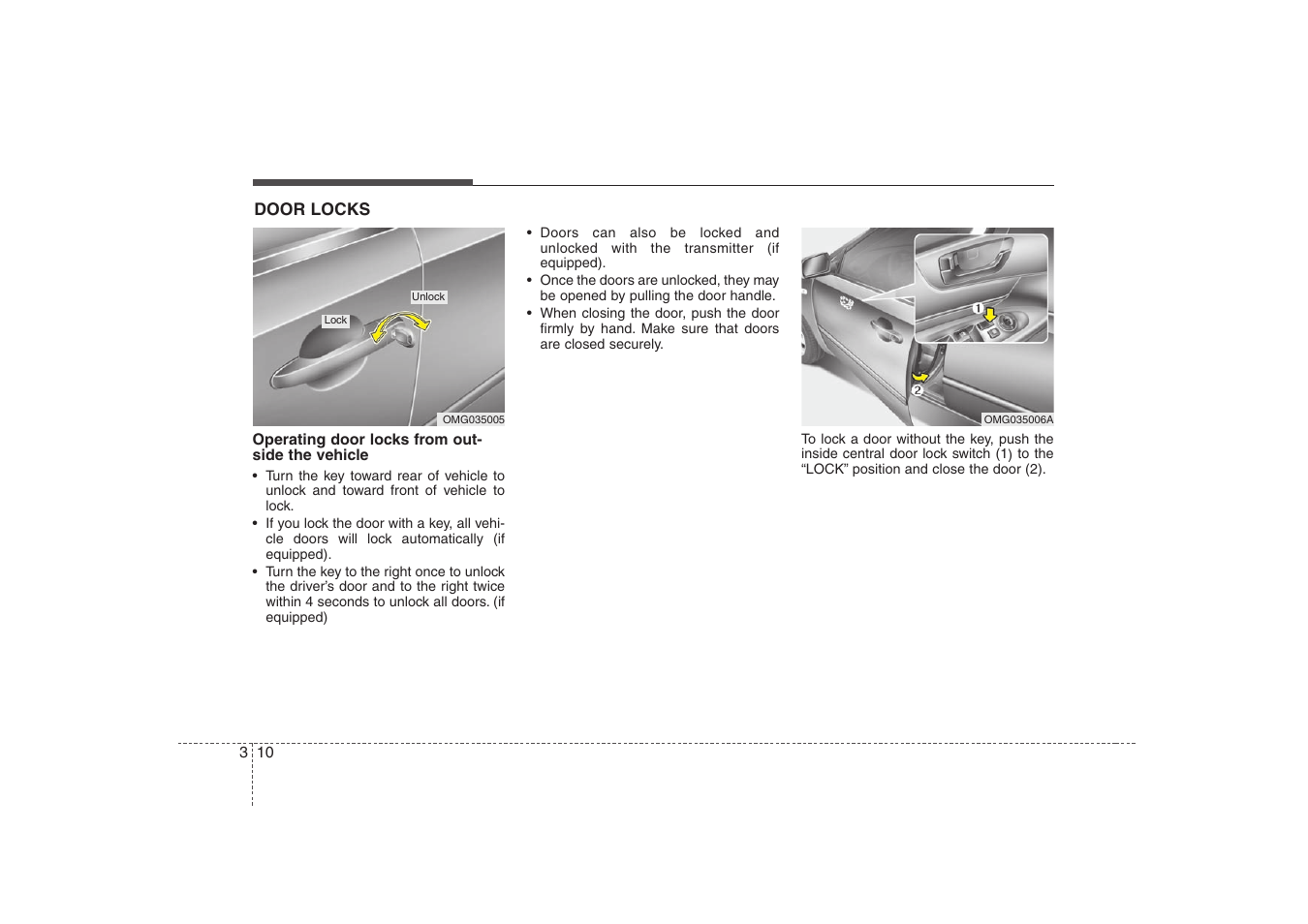 KIA Magentis 2008 User Manual | Page 19 / 289