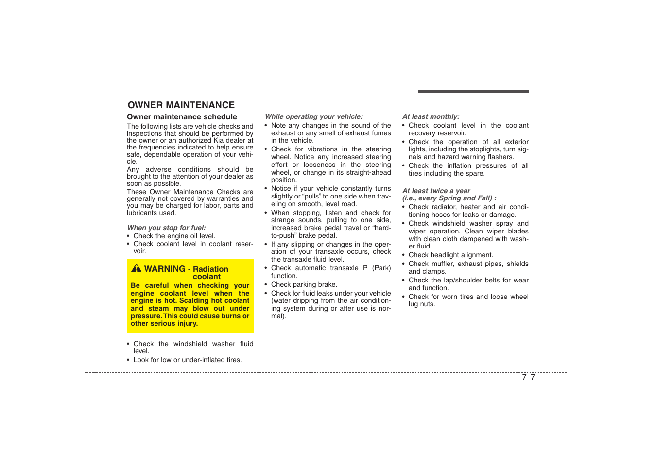 KIA Magentis 2008 User Manual | Page 248 / 289