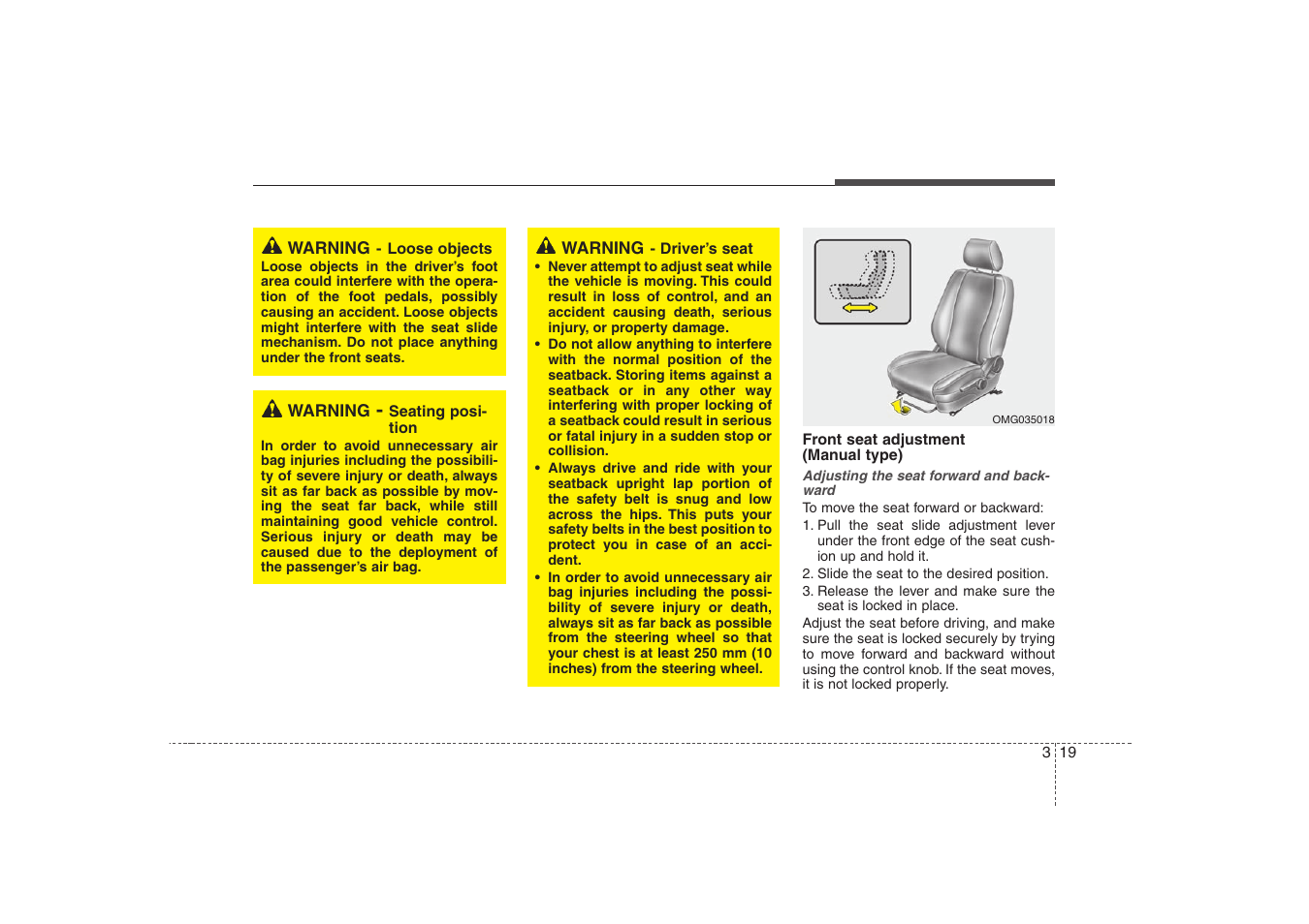 KIA Magentis 2008 User Manual | Page 28 / 289