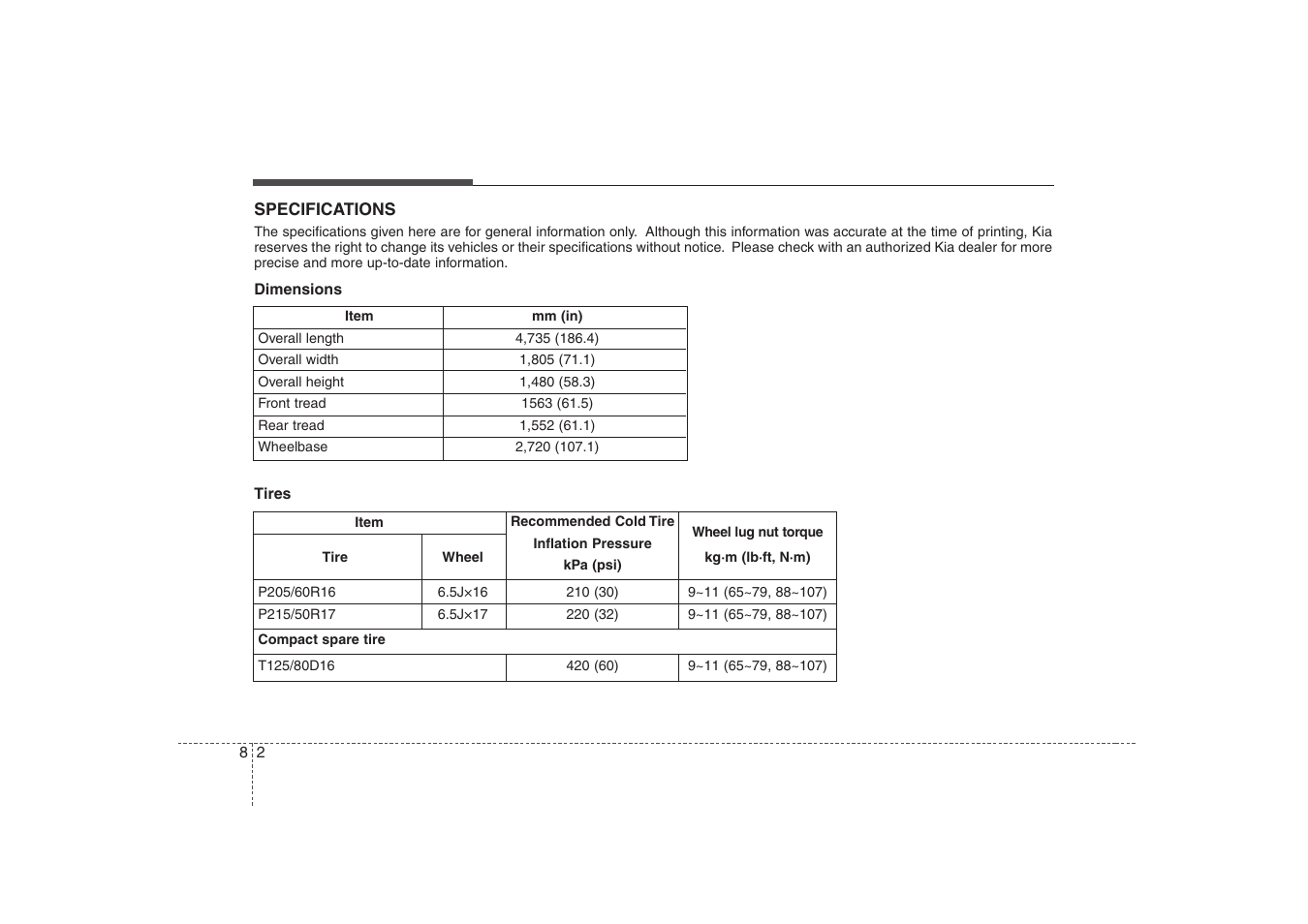 KIA Magentis 2008 User Manual | Page 282 / 289