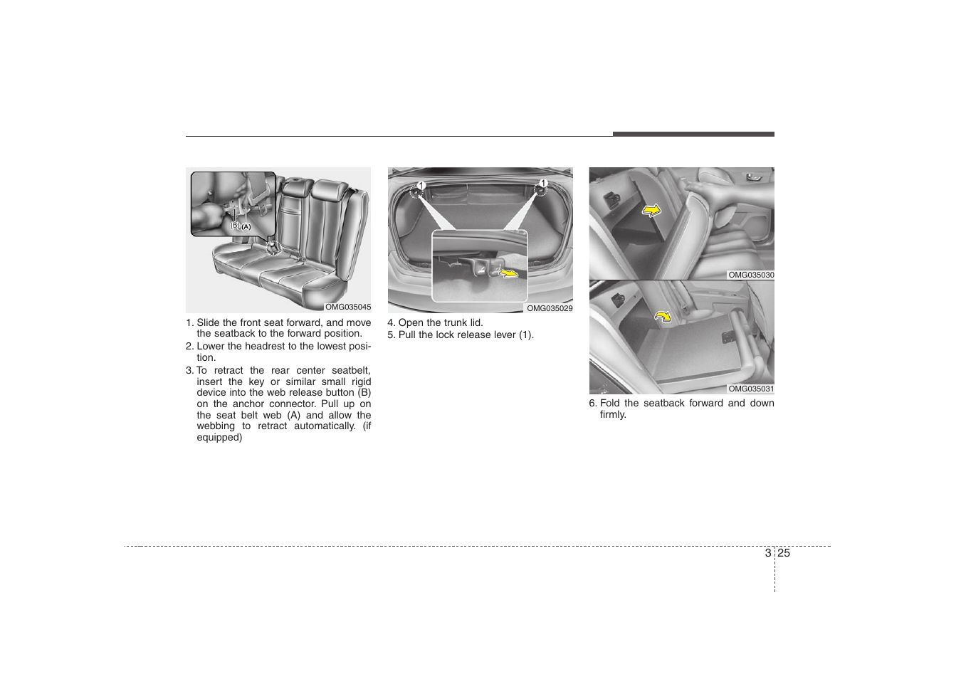 Knowing your vehicle | KIA Magentis 2008 User Manual | Page 34 / 289