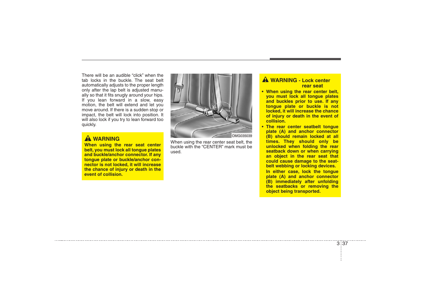 KIA Magentis 2008 User Manual | Page 46 / 289