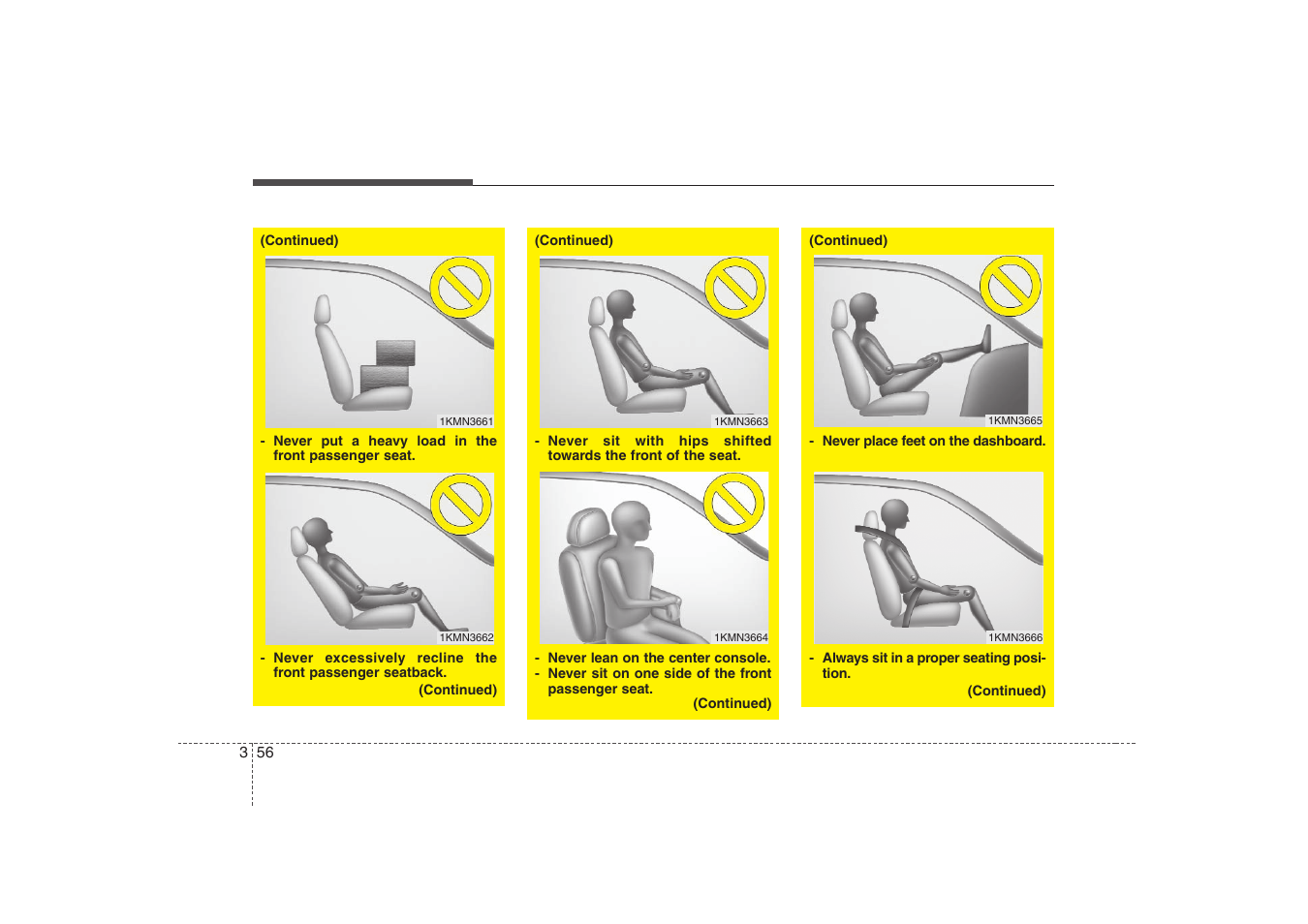 Knowing your vehicle | KIA Magentis 2008 User Manual | Page 65 / 289