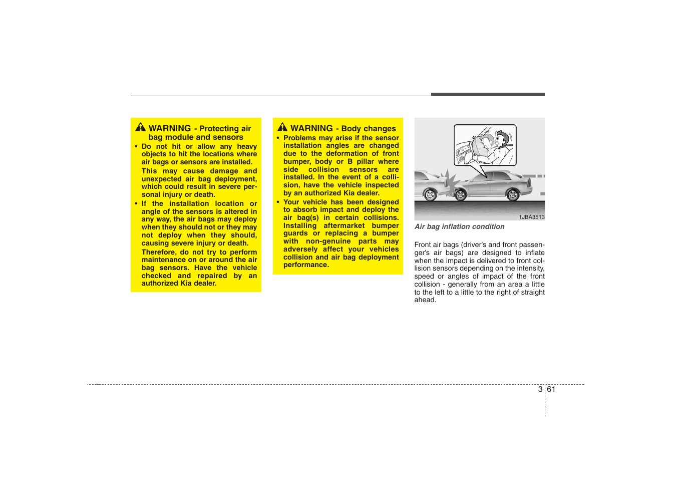 KIA Magentis 2008 User Manual | Page 70 / 289