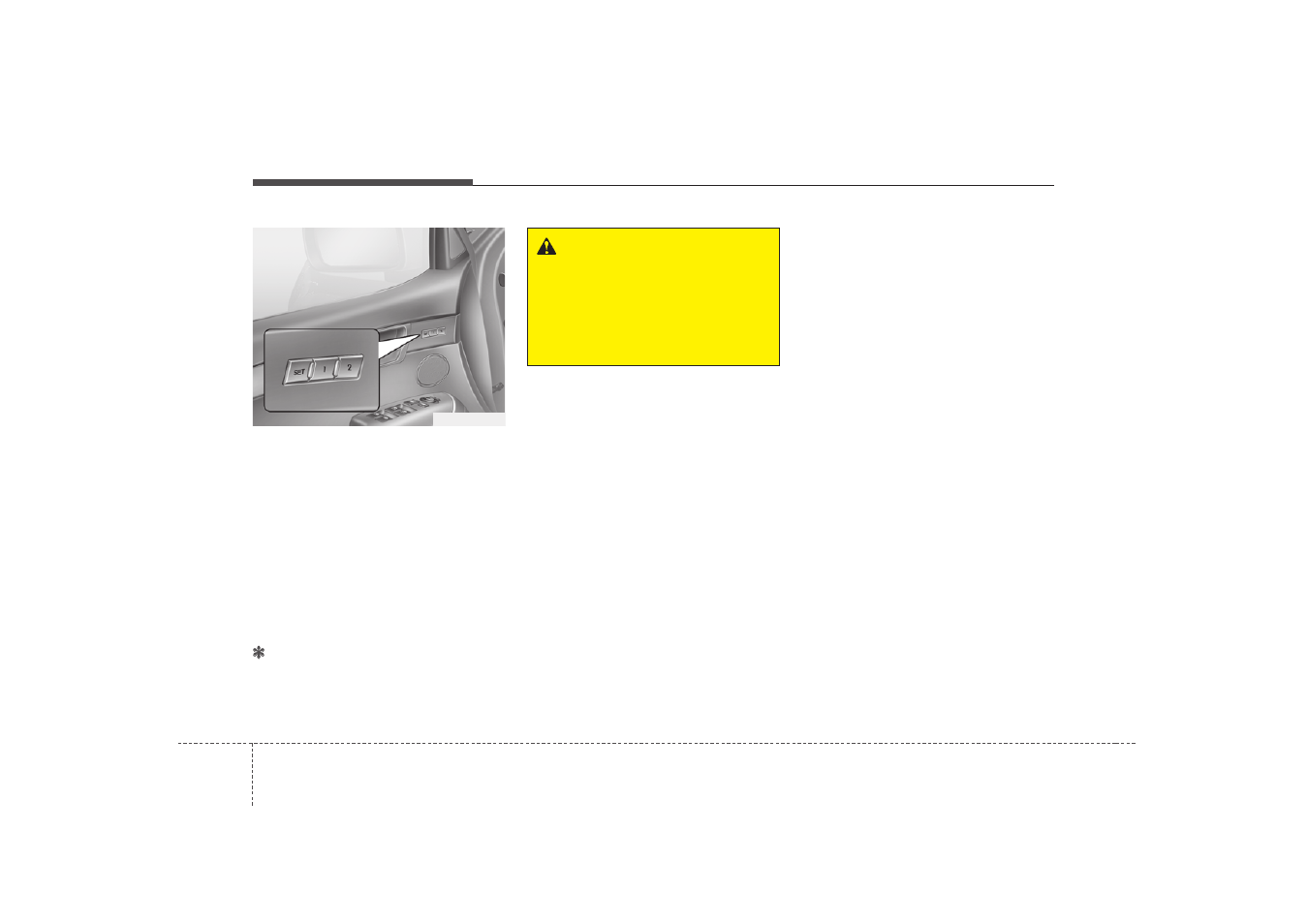 Features of your vehicle | KIA Borrego 2008 User Manual | Page 111 / 425