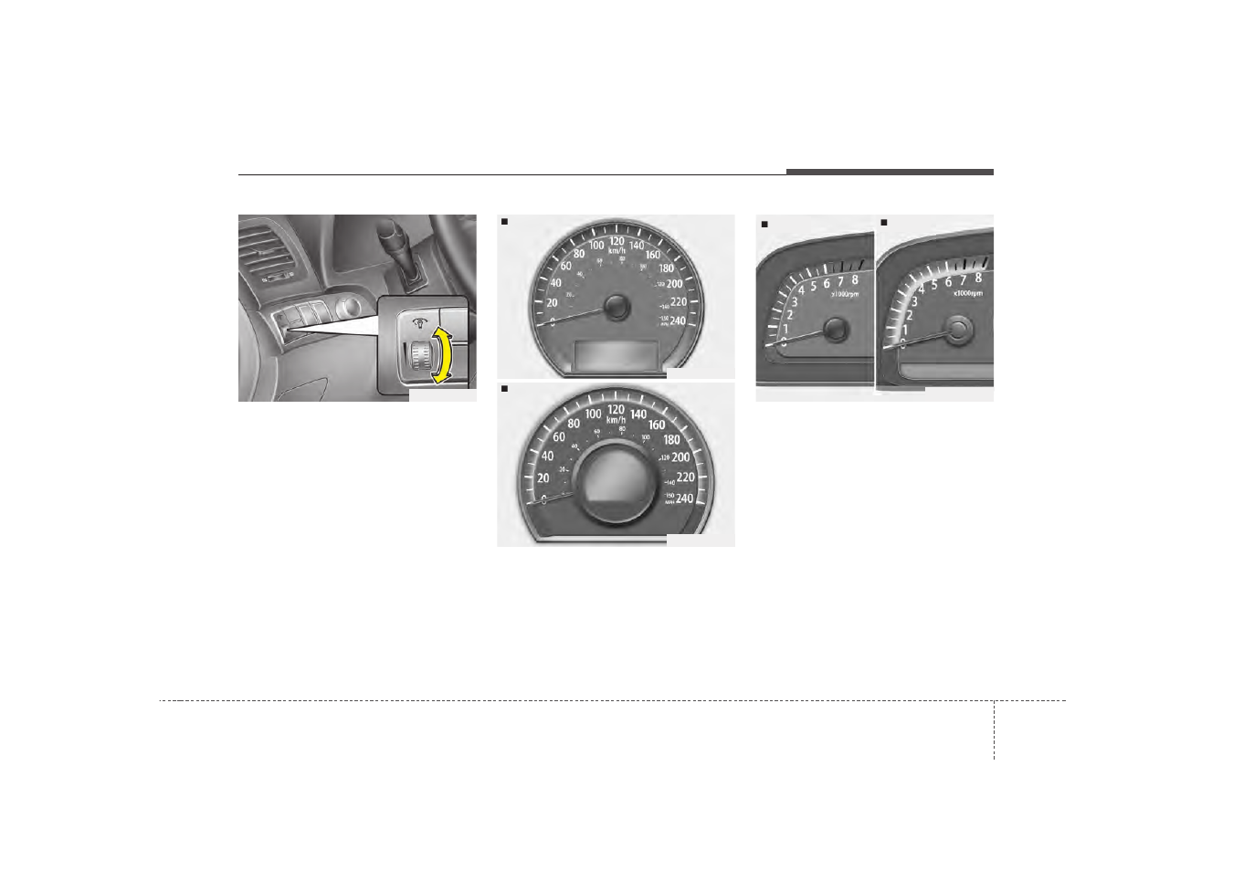 Features of your vehicle | KIA Borrego 2008 User Manual | Page 126 / 425