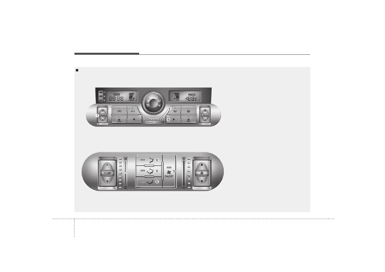 Features of your vehicle | KIA Borrego 2008 User Manual | Page 161 / 425