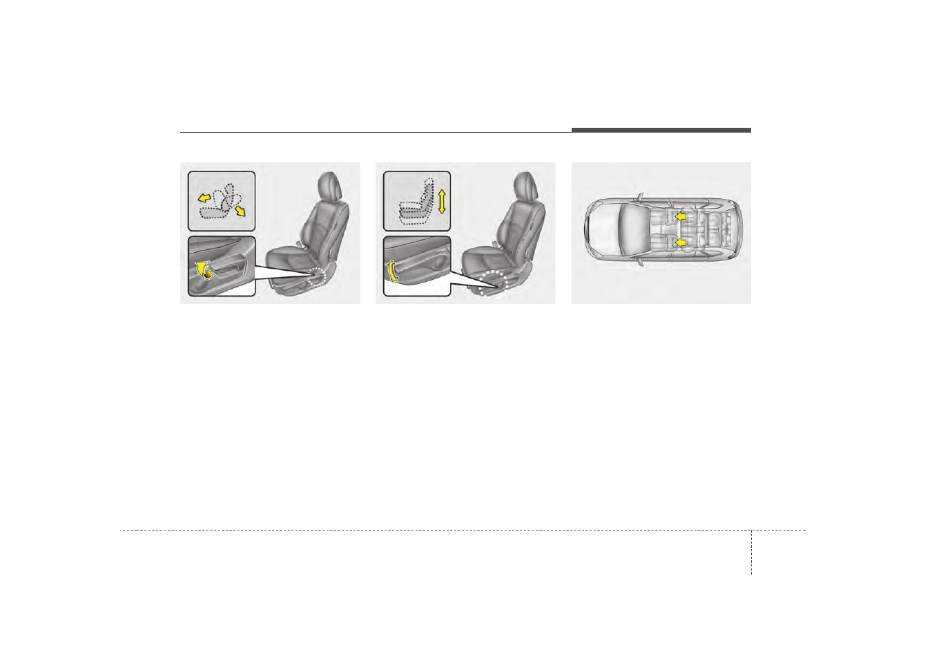 Safety features of your vehicle | KIA Borrego 2008 User Manual | Page 18 / 425
