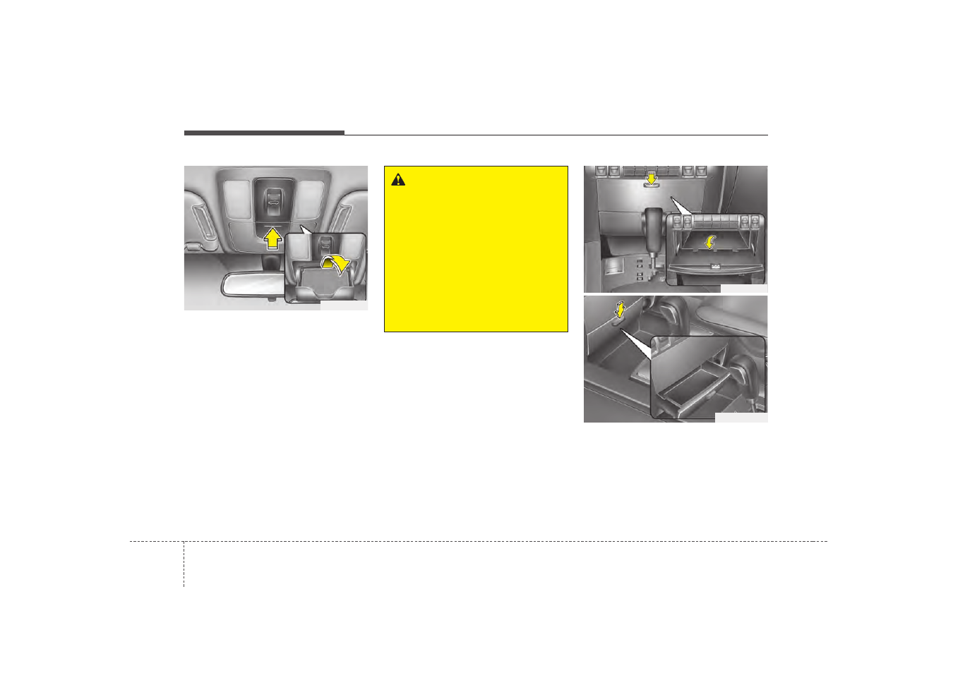 Features of your vehicle | KIA Borrego 2008 User Manual | Page 189 / 425