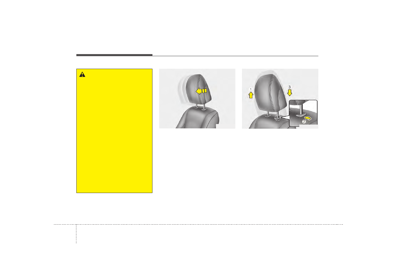 Safety features of your vehicle | KIA Borrego 2008 User Manual | Page 19 / 425