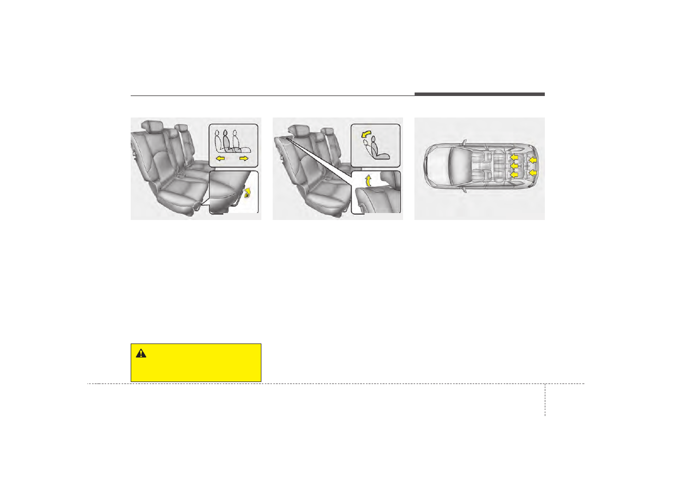 Safety features of your vehicle | KIA Borrego 2008 User Manual | Page 24 / 425