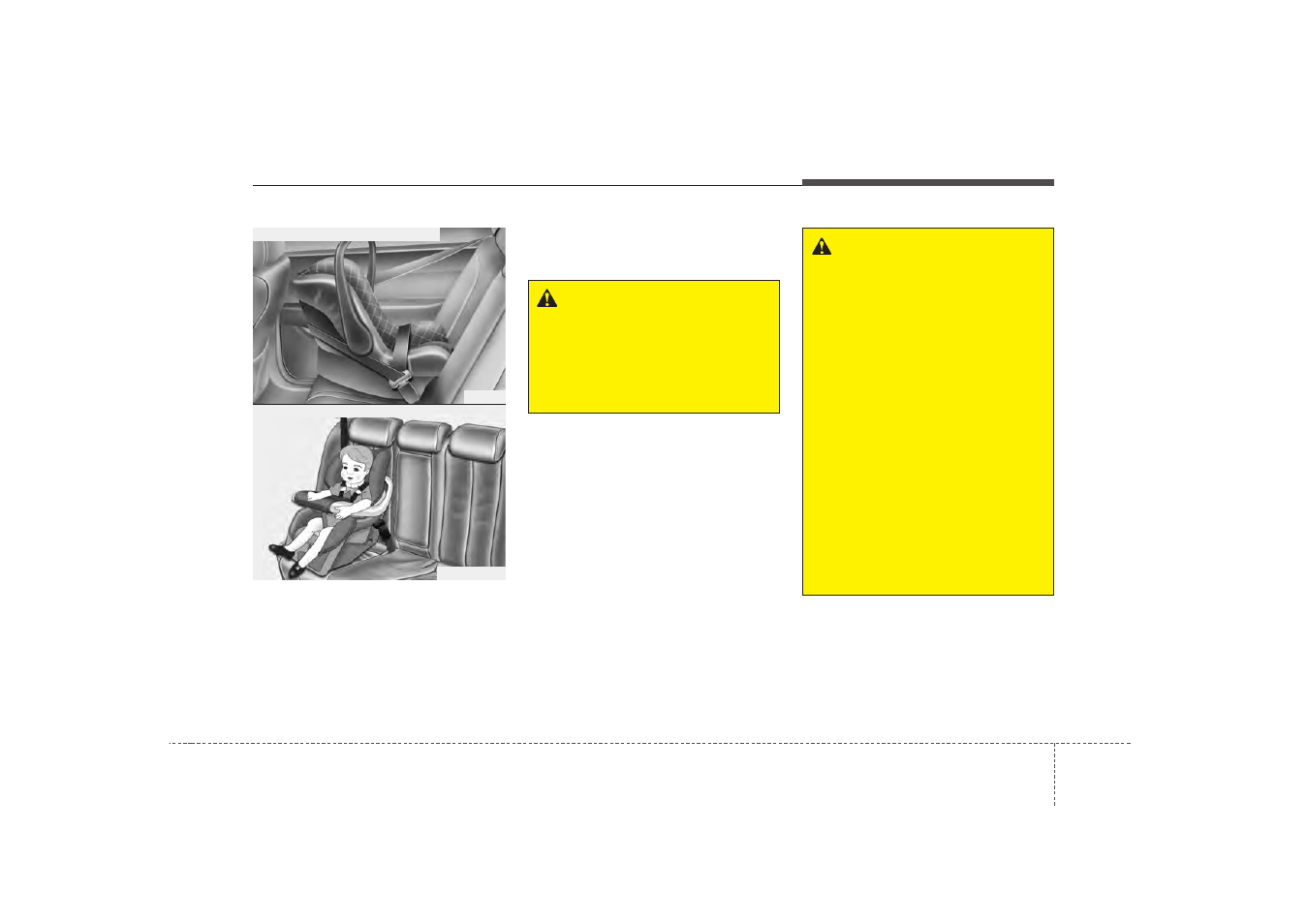 Safety features of your vehicle | KIA Borrego 2008 User Manual | Page 44 / 425