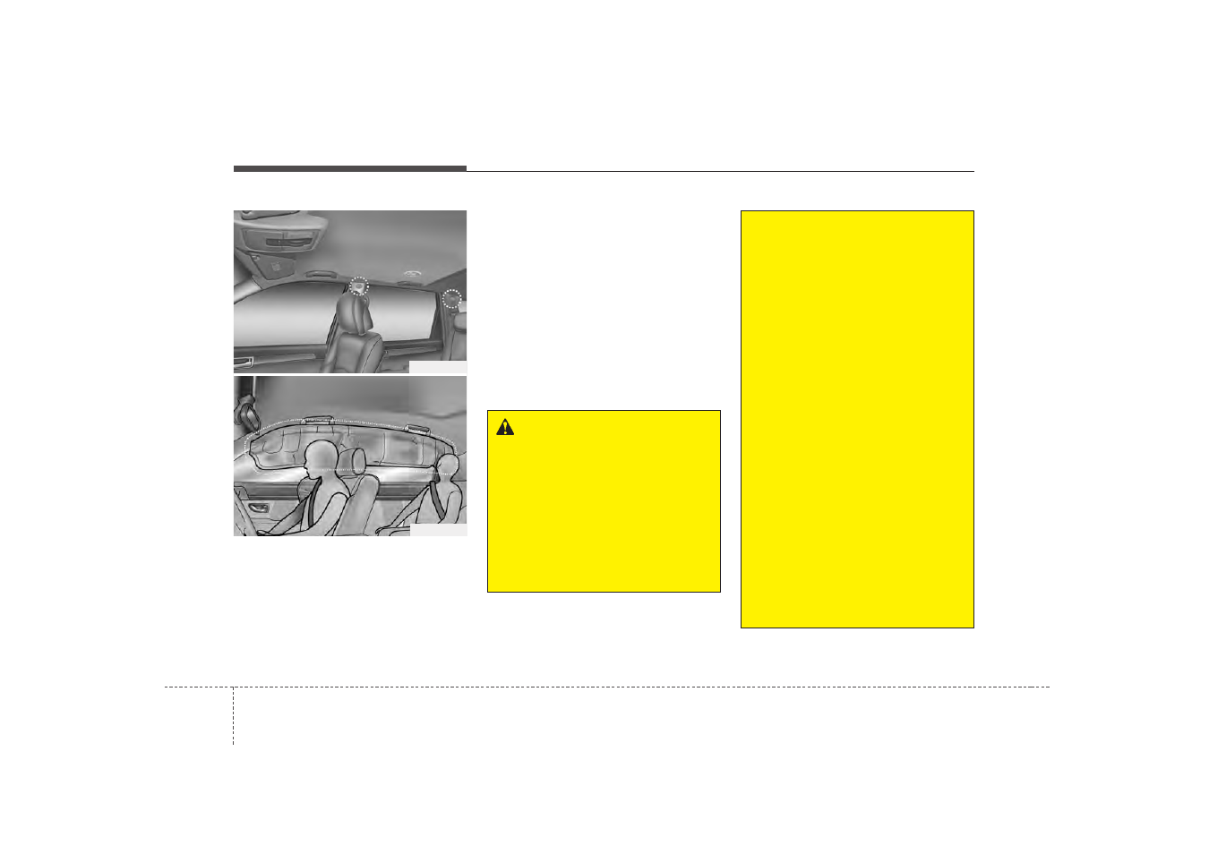Safety features of your vehicle | KIA Borrego 2008 User Manual | Page 69 / 425