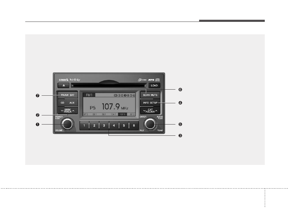 Features of your vehicle | KIA Rondo 2013 User Manual | Page 182 / 338