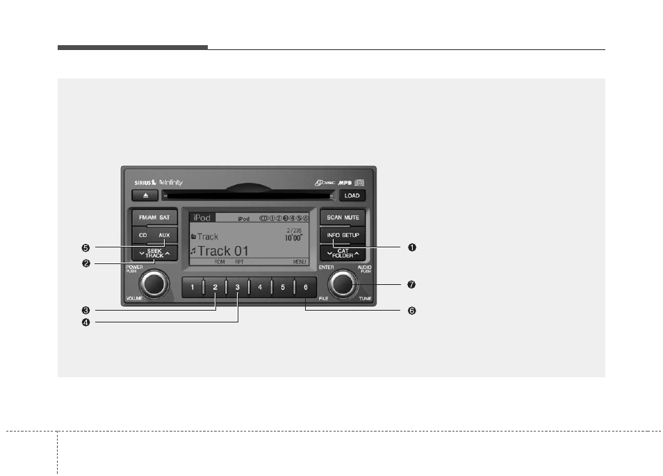 Features of your vehicle | KIA Rondo 2013 User Manual | Page 195 / 338