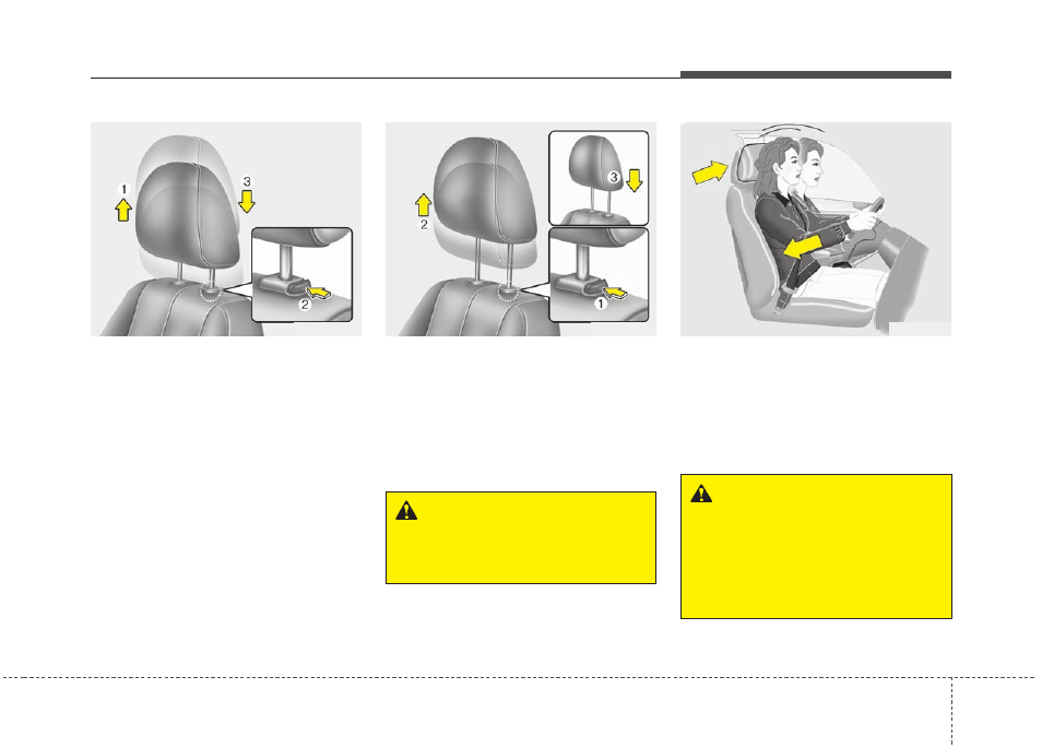 Safety features of your vehicle | KIA Rondo 2013 User Manual | Page 24 / 338