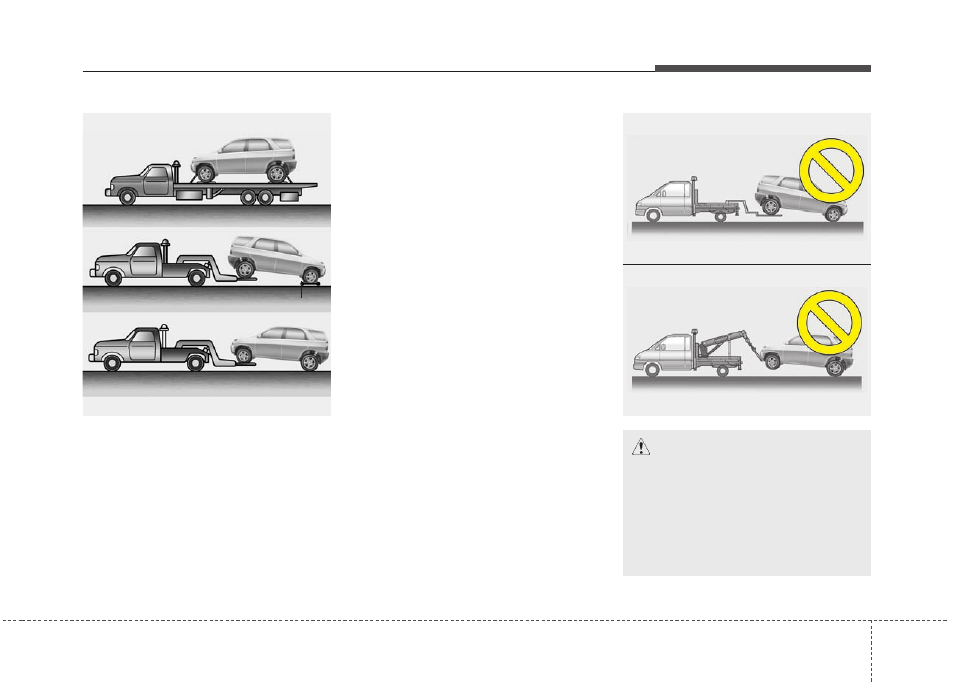 What to do in an emergency | KIA Rondo 2013 User Manual | Page 267 / 338