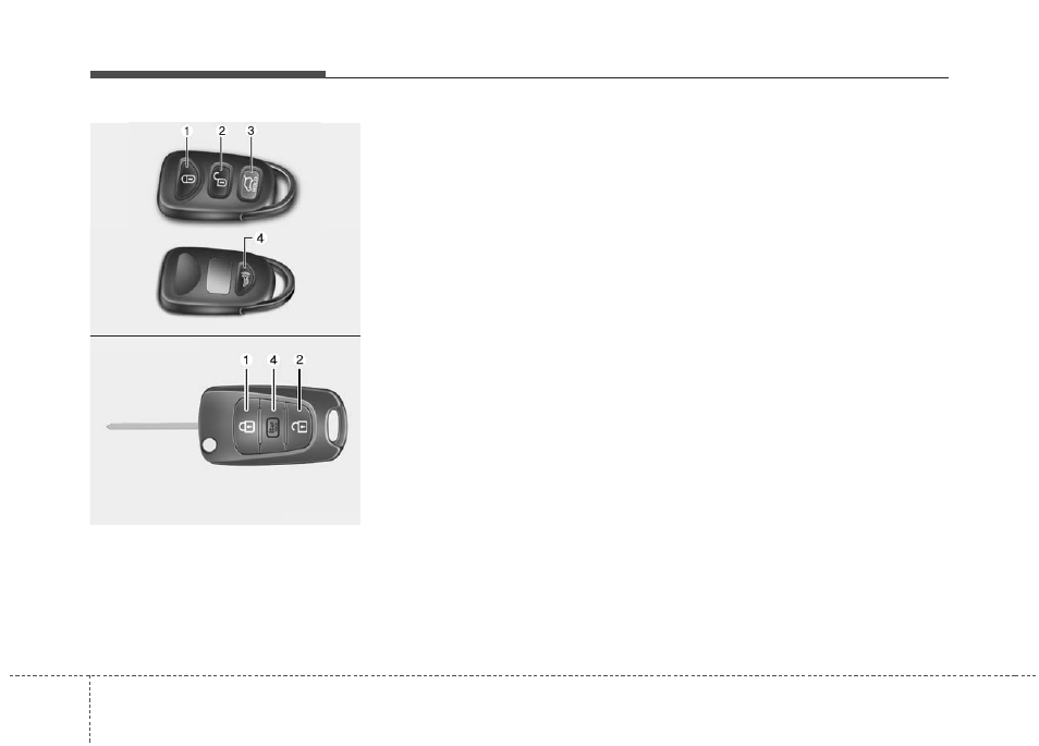 Features of your vehicle | KIA Rondo 2013 User Manual | Page 89 / 338