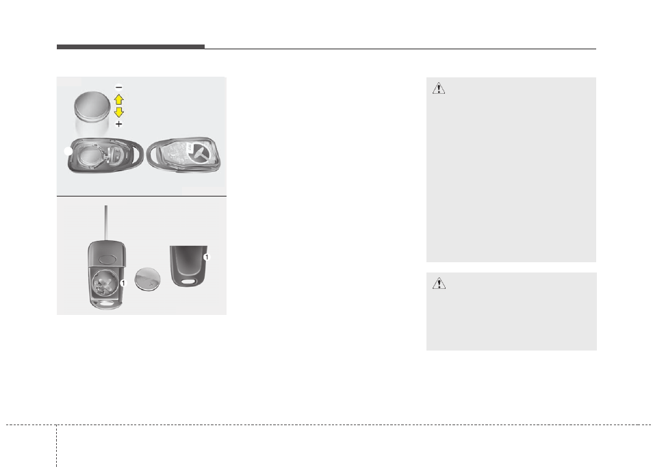 Features of your vehicle | KIA Rondo 2013 User Manual | Page 91 / 338