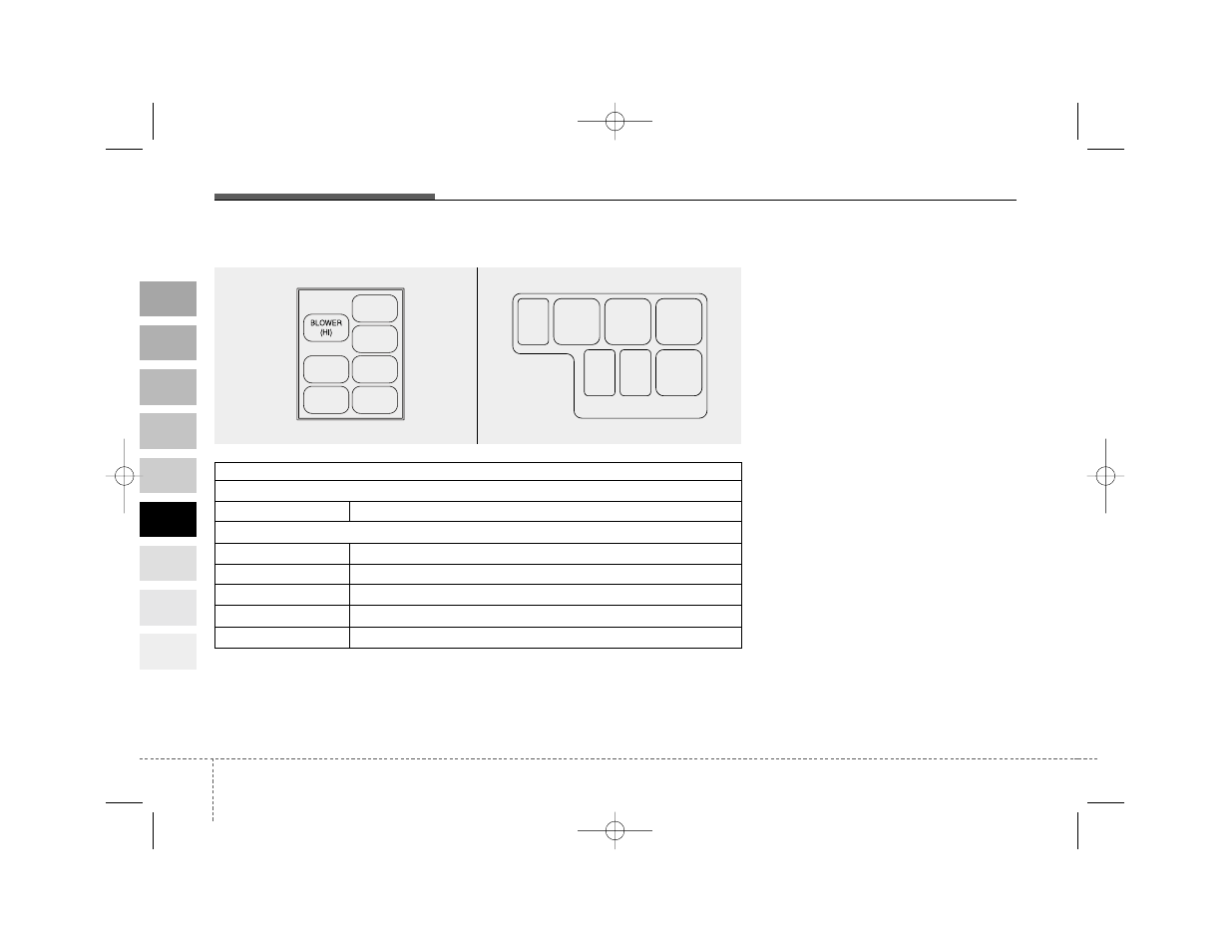 Relay panel description | KIA Amanti 2004 User Manual | Page 223 / 296