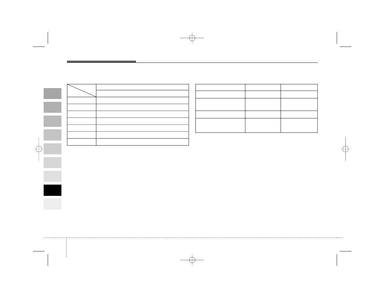 Specifications | KIA Amanti 2004 User Manual | Page 295 / 296