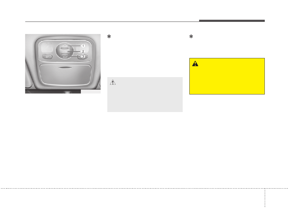 Features of your vehicle | KIA Rondo 2011 User Manual | Page 102 / 338