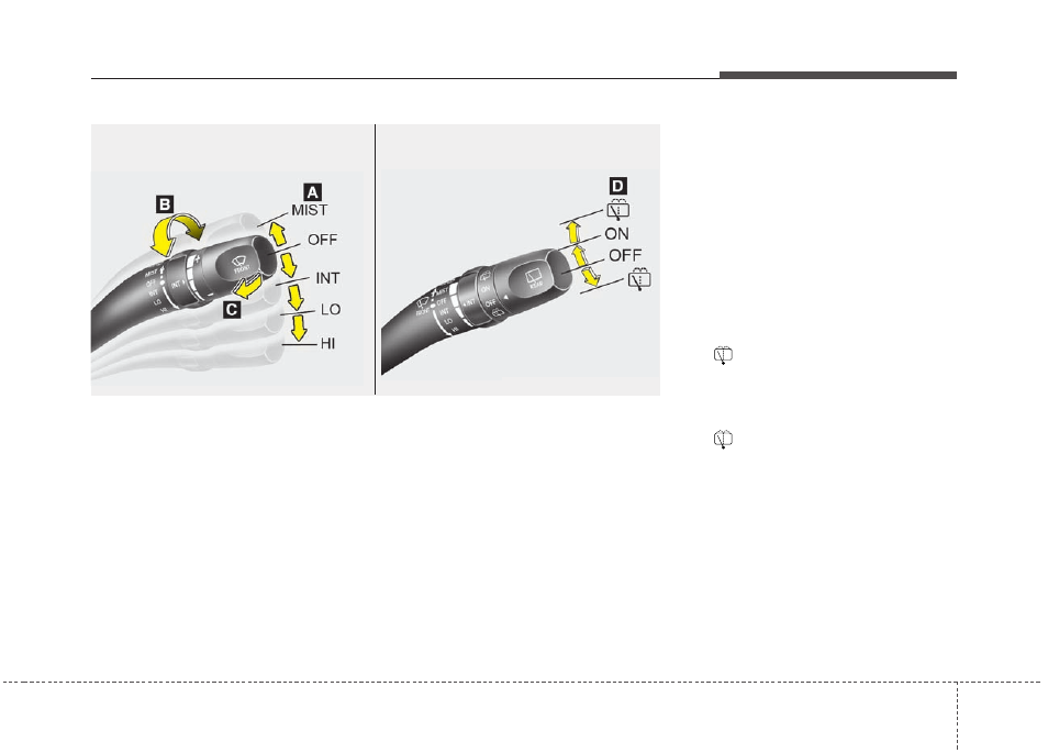 Features of your vehicle | KIA Rondo 2011 User Manual | Page 134 / 338