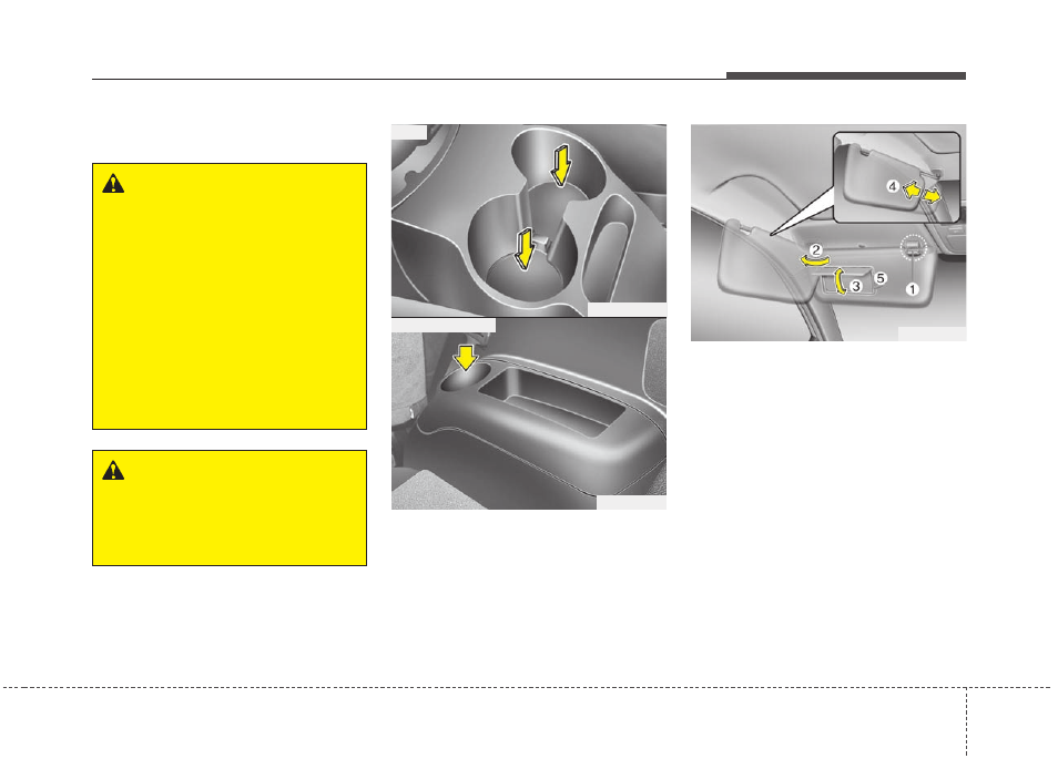 Features of your vehicle | KIA Rondo 2011 User Manual | Page 164 / 338