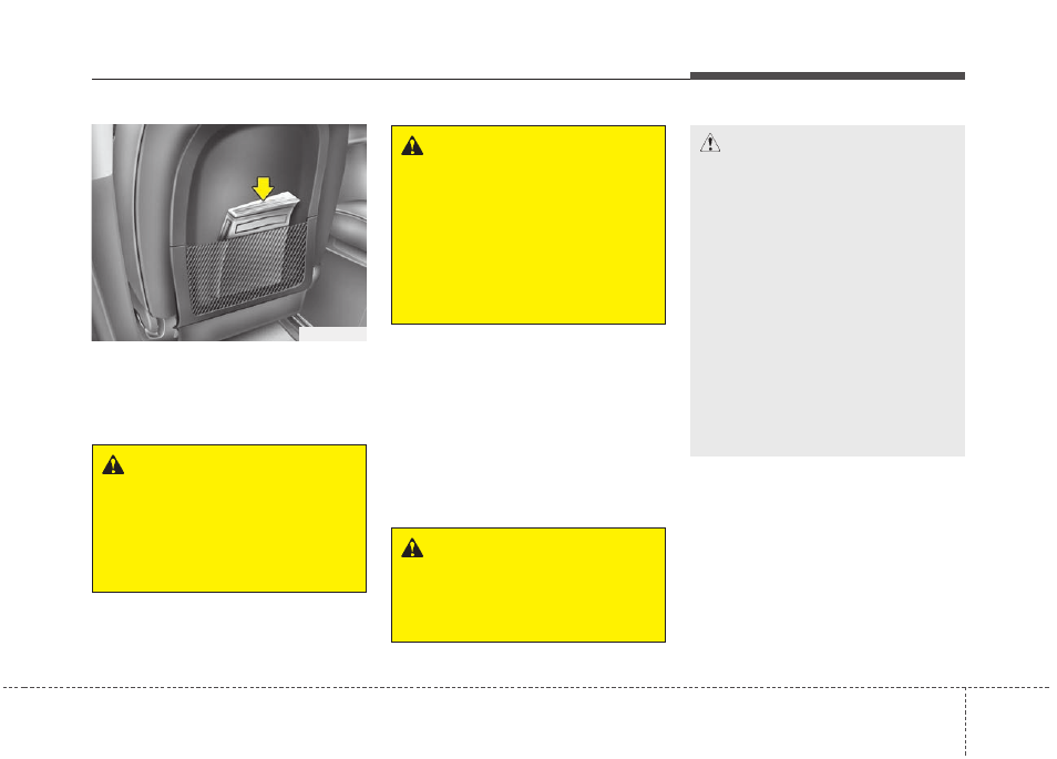 Safety features of your vehicle | KIA Rondo 2011 User Manual | Page 22 / 338