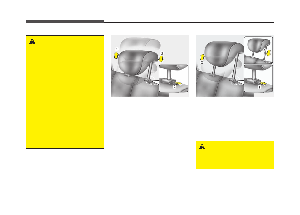 Safety features of your vehicle | KIA Rondo 2011 User Manual | Page 25 / 338