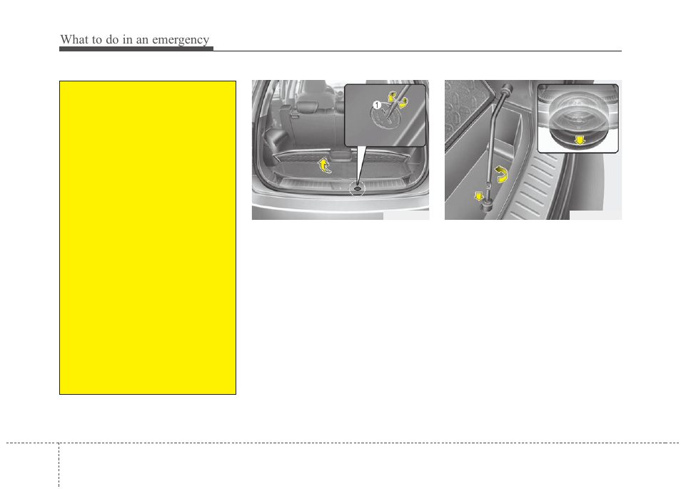 What to do in an emergency | KIA Rondo 2011 User Manual | Page 254 / 338