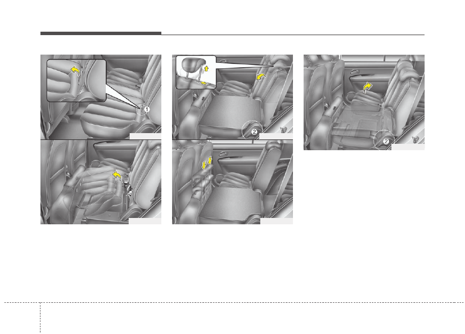 Safety features of your vehicle | KIA Rondo 2011 User Manual | Page 27 / 338