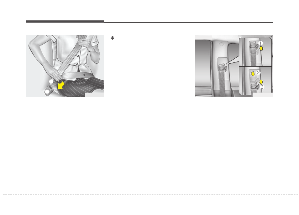 Safety features of your vehicle | KIA Rondo 2011 User Manual | Page 33 / 338