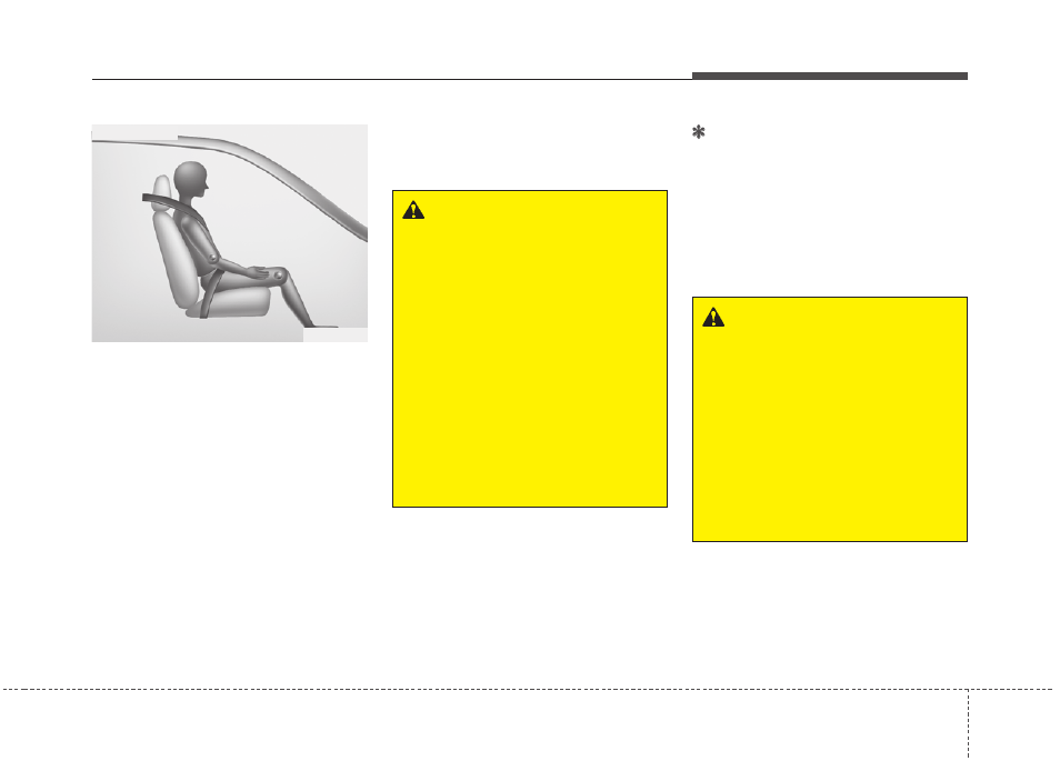 Safety features of your vehicle | KIA Rondo 2011 User Manual | Page 60 / 338