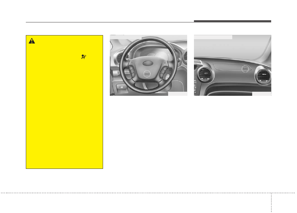 Safety features of your vehicle | KIA Rondo 2011 User Manual | Page 62 / 338