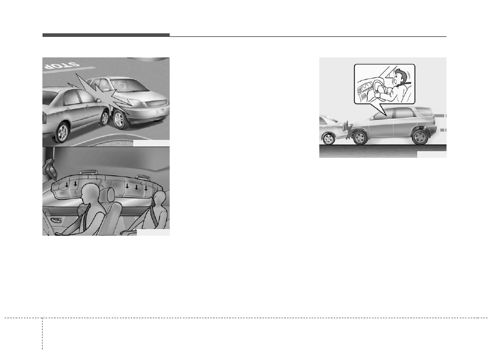 Safety features of your vehicle | KIA Rondo 2011 User Manual | Page 71 / 338